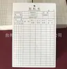 Envío 300 tarjetas de stock papel grueso material a doble cara tarjetas de material de almacén tarjetas de inventario tarjetas de inventario de elevador