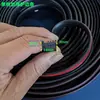 Tira de Sellado para Pilar A/B/C de Coche Tipo Viento de Cuatro Estaciones Tira Aislante de Sonido para Junta de Puerta Tira de Restauración para Reducción de Ruido, Impermeable y a Prueba de Polvo para Puerta Completa de Coche