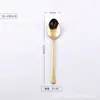 Cuchillo, Tenedor y Cuchara de Acero Inoxidable 410 Vajilla Juego de Cuchillo y Tenedor para Filete Negro Dorado Tenedor de Postre Venta al por Mayor de Fábrica