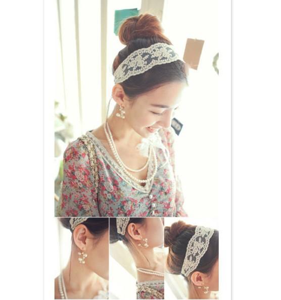 金丝刺绣蕾丝花边效果图2