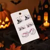 El juego de pendientes más vendido con elementos peculiares de cabeza de calabaza y murciélago fantasma, pendientes de Halloween de dibujos animados de nicho personalizados transfronterizos