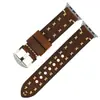 Adecuado para correa de iwatch Apple 8/7/6/5SE correa de cuero genuino Apple watch8 accesorios de pulsera correa