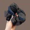 2026 Primavera/Verano Lazo Grande de Gasa para Cola de Caballo Simple Goma para el Pelo Banda para el Cabello para Mujeres