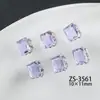 Nuevos Diamantes de Imitación Transparentes Apilados tipo Glaciar, Diamantes de Imitación Transparentes de Alta Gama, Versátiles y Deslumbrantes Decoraciones Rectangulares con Forma de Huevo de Paloma para Uñas, Diamantes de Imitación Terminados