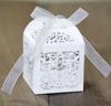 Amazon Nova Cruz janela flor oca caixa de doces Igreja casamento chocolate fita caixa de papel em estoque atacado