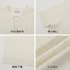 Camisa Polo de Manga Corta para Hombre Verano Tejido Fino Solapa Superior Lujo Ligero Gama Alta Color Sólido Casual Negocios Camiseta