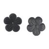 Versión coreana de flor Cuero de microfibra seis pequeñas flores pinza para el pelo material accesorios para el cabello hechos a mano