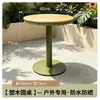 Mesas y sillas personalizadas para exteriores para patios, jardines, cafés de ocio, bares, teterías y tiendas de bebidas; mesas y sillas de ratán para exteriores comerciales