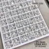 Pedras de Strass K9 Empilhadas Brilhantes Sem Base, Decorações de Unhas em Vidro Cristal de Gelo, Pedras de Strass para Unhas Ultra-Adesivas, Pedras de Strass Deslumbrantes