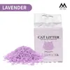 Arena para Gatos de Tofu Transfronteriza 6L Aglomerante, Absorbente, Bajo Polvo, Arrojable al Inodoro, Sabor Original Personalizado, Limón, Lavanda, Empaque en Inglés