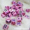 Vendas Diretas da Fábrica Dados Quadrados de Cor Sólida Dados de Pontuação de Mahjong Coloridos Dados Quadrados de Jogo de Resina Brinquedos