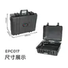 Dingruixin Epc017 Caja de Protección de Seguridad de Gama Alta, Caja de Volteo, Caja de Herramientas Especial, ABS a Prueba de Explosiones, Servicio Personalizado