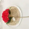 Simulación de alta gama hortensia hidratante individual decoración de flores artificiales decoración de escritorio boda decoración de boda flor falsa al por mayor