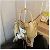Bolsa de Mão Estilo Coreano Bolsa Cesta de Legumes para Mulheres 2026 Primavera Nova Tendência Moda Bolsa Balde de Alto Valor Bolsa Transversal Ins