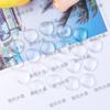 Lu Xun Joyería Accesorios Parche de Vidrio de Cristal Transparente Creativo DIY Forma Especial Blanco Crudo Material para Tarjeta de Color de Uñas Artísticas 3D
