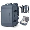 Mochila de negocios expandible para hombre transfronteriza para viajes de negocios y viajes, mochila multifuncional de gran capacidad en stock