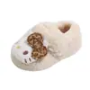 Zapatos para Bebé y Niño Pequeño Niñas Gato Lindo Zapatos de Algodón 2026 Otoño Invierno Nuevos Suela Suave Elegantes Zapatos de Felpa Cálida con Felpa Adicional