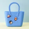 Monedero de silicona con forma de cueva cuadrada para niños, bolso cruzado para caminar, divertido y bonito bolso de silicona para cambio.