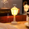 Luz de Noite de Cristal Transparente LED Lâmpada de Mesa Pequena Decorativa Simples Lâmpada de Atmosfera Fofa Feita à Mão DIY para Meninas Alunos do Ensino Fundamental