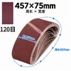 Cinta Abrasiva Neutra Gxk51-P 533*75 Pano Abrasivo em Anel 457 Marcenaria Metal Alumina Cinta Abrasiva Transfronteiriça