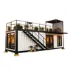 Ventas directas del fabricante: Renovación de casa móvil de un solo contenedor con estructura de acero, diseño y construcción para camping al aire libre, casa de huéspedes y cafetería