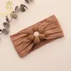 Diadema para la Fontanela de Bebé Europea y Americana Joyería para la Cabeza de Flor de Cinco Pétalos para Niñas Diadema Infantil Color Morandi