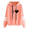 2022 Amazon Invierno Nuevo Sudadera Estilo Simple para Mujer Exportación Europea y Americana Holgada Cuello Redondo Fondo