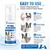 La Mousse Limpiadora de Sarro para Mascotas Kineshinex es una Espuma Universal para Gatos y Perros que Limpia los Dientes, Suaviza el Sarro y Elimina las Manchas