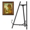Caballete de Arte en Hierro, Soporte de Bienvenida, Soporte para Exhibición de Pintura al Óleo, Caballete Metálico para Bodas, Soporte para Marco de Fotos, Trípode para Póster