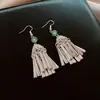 Qingtao Xi Ying Arete de Perla Estilo Coco Francés Aretes Diseño de Nicho Sentido de Diseño Aretes de Lujo Ligero Venta al por Mayor