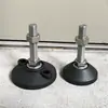 Acero inoxidable 304 Taza de pie a prueba de golpes y amortiguadora Anclaje de nylon ajustable Fijo ajustable Pie antideslizante m8m10m12m16