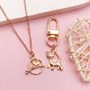 Pacote de Material para Acessórios de Joalheria DIY Pingente Patinha de Gato e Gatinho Ouro 20K Mix Pulseira Colar Brincos