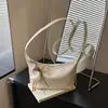 Bolsa Casual e Relaxada de Grande Capacidade 2026 Novo Estilo de Verão Bolsa de Ombro Transversal para Trabalho e Deslocamento Bolsa Quadrada Pequena Personalizada