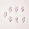 Brinquedos de Comida Simulada, Chocolate, Decorações Luminosas para Unhas, Pequenos Acessórios de Resina, Presilhas de Cabelo DIY, Acessórios de Unha Vestíveis