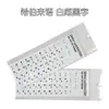 Pegatinas para Teclado de Computadora Portátil Universal Hebreo Turco Ucrania Suecia Pegatinas de Idioma para Teclas Individuales