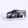 Zapatos Vulcanizados de Goma al por Mayor Zapatos de Caña Baja con Velcro para Estudiantes y Niños Zapatos de Lona Zapatos Casuales de Goma Venta al por Mayor Personalizado Exportación