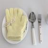 Guantes de Pelo de Conejo para Mujer Invierno Corea del Sur Lindos de Cinco Dedos Cortavientos Cálidos Felpa Estilo Coreano Felpa Tejida