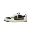 Tênis Autênticos de Putian, Swoosh Invertido Fujiwara Hiroshi Relâmpago Jordan 1 de Cano Baixo Esportivo Casual Tendência Versátil Tênis de Casal para Homens e Mulheres