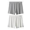 Net serán los nuevos pantalones cortos de seda helada súper elásticos para hombre al por mayor, pijamas de verano frescos y cómodos, pantalones cortos ultrafinos transpirables