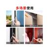 Tira de Sello de Costura de Puerta Pila Burlete Tira de Goma para Puerta y Ventana Anticolisión A prueba de Viento Autoadhesiva Aislamiento Ventana Aleación de Aluminio Sello Insonorizado Costura de Puerta