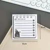 Gatinho Preto Papel Criativo Selos Adesivos Adesivos para Caderno Autoadesivo DIY Decorativos Padrão Pequeno Colar Pintura Notas Adesivas