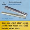 Cortador de papel elétrico 455E lâmina Mingyue 450Z3 CNC 450T hidráulico 460X cortador de papel HSS aço de alta velocidade