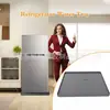 Alfombrilla de Silicona para Fondo de Refrigerador Alfombrilla de Silicona para Congelador de Refrigerador Pequeño Múltiples Tamaños Alfombrilla de Lavadora de Silicona Alfombrilla para Secadora