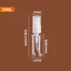 Botella Transparente de Emulsión PET en Stock Botella de Plástico Portátil para Gel de Ducha y Champú Botella Recargable Tipo Bomba para Viaje