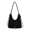 Bolsa Tote Elegante de Gran Capacidad para Mujer, Estilo Perezoso Casual de Nicho Verano 2025 Mochila Versátil de Múltiples Usos