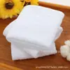 Hotel Textiles del Hogar Algodón Blanco toalla pequeña toalla pequeña algodón toalla cuadrada pequeña al por mayor toalla gruesa absorbente
