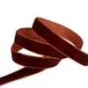 4.5m Piezas de Cinta de Terciopelo No Elástica de 10mm de Ancho para Pendientes Hechos a Mano DIY, Decoraciones de Ropa y Accesorios de Cinta
