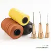 Herramienta Punzón para Reparar Zapatos Aguja Crochet Reparación de Zapatos Costura a Mano Gancho de Mano Costura Aguja para Zapatos Costura de Cuero