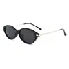 Nuevas Gafas de Sol Polarizadas Y2K Divertidas Estilo Nerd Redondas Estrechas para Mujer, Gafas de Sol de Moda con Montura Pequeña