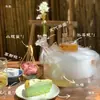 Herramientas y Equipo para Té Helado de Celebridades de Internet Alrededor de la Estufa, un Juego de Botellas para Cold Brew, Charolas para Té Helado Hervido en Primavera, Utensilios, Accesorios para Té, Juego para Exteriores